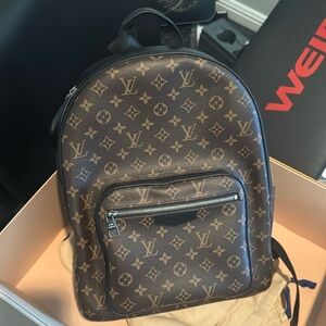 Louis Vuitton Josh Monogram Macassar Brown BackPack Excellent Condition 🔥